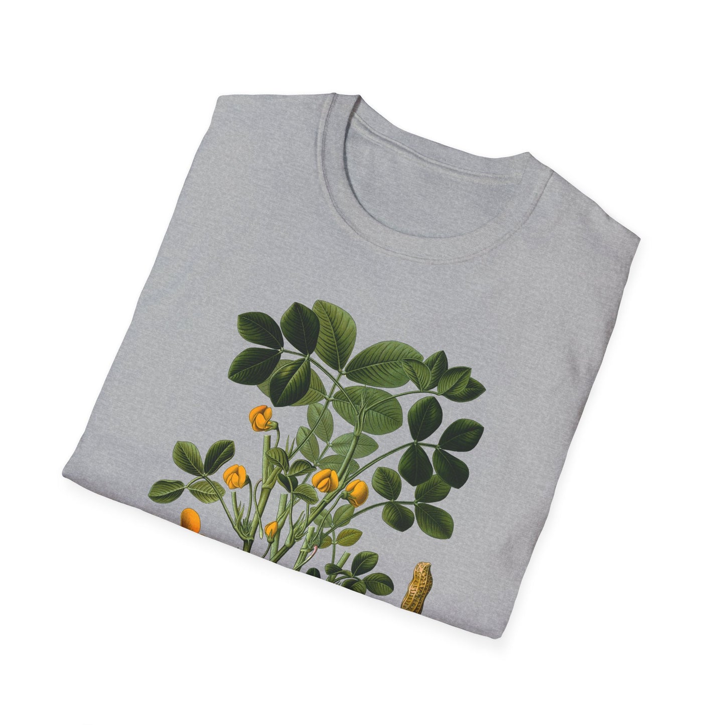 1887 peanut arachis (hypogaea) botanical print from kohler's plants by hermann adolph kohler tshirt