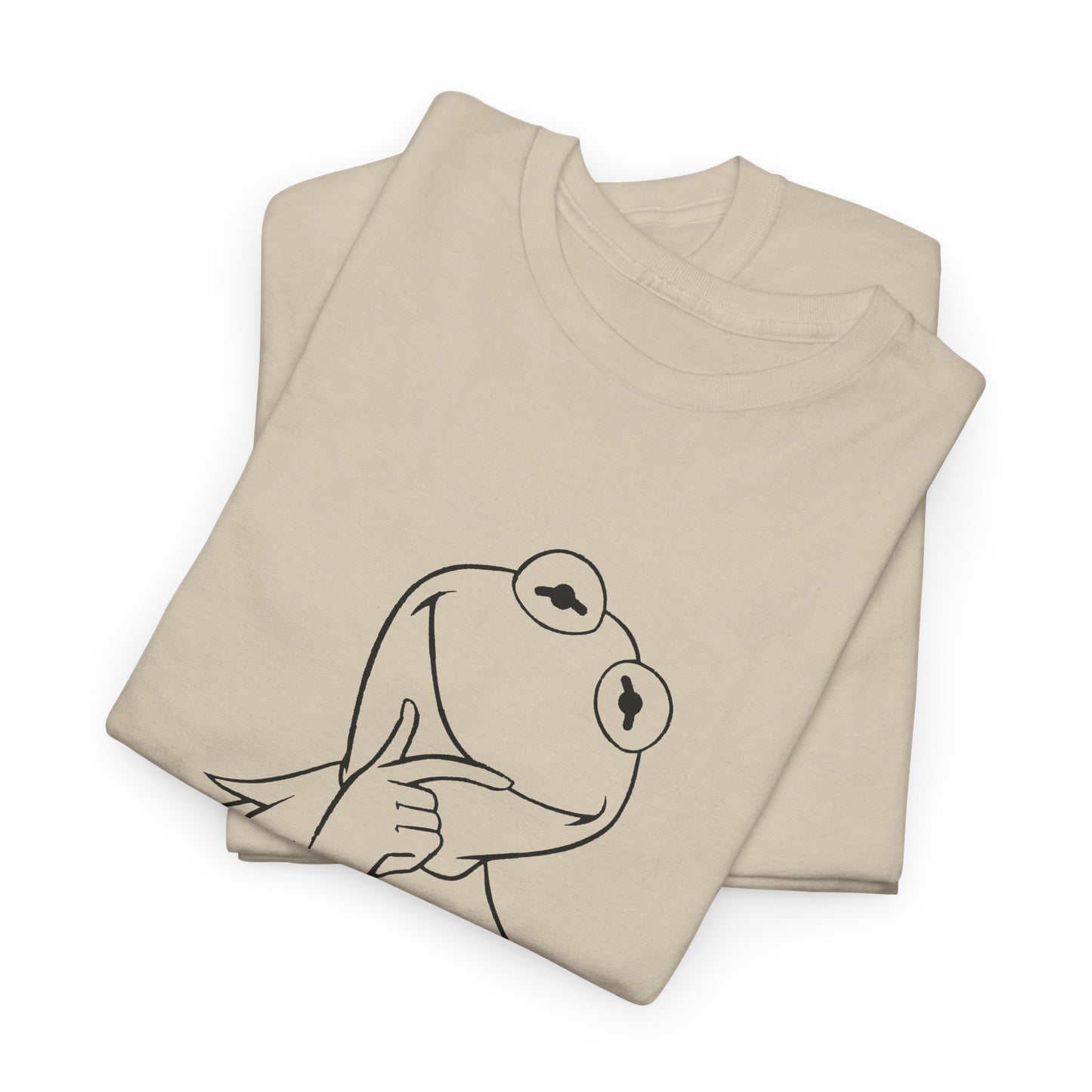 slightly judgey kermie tshirt