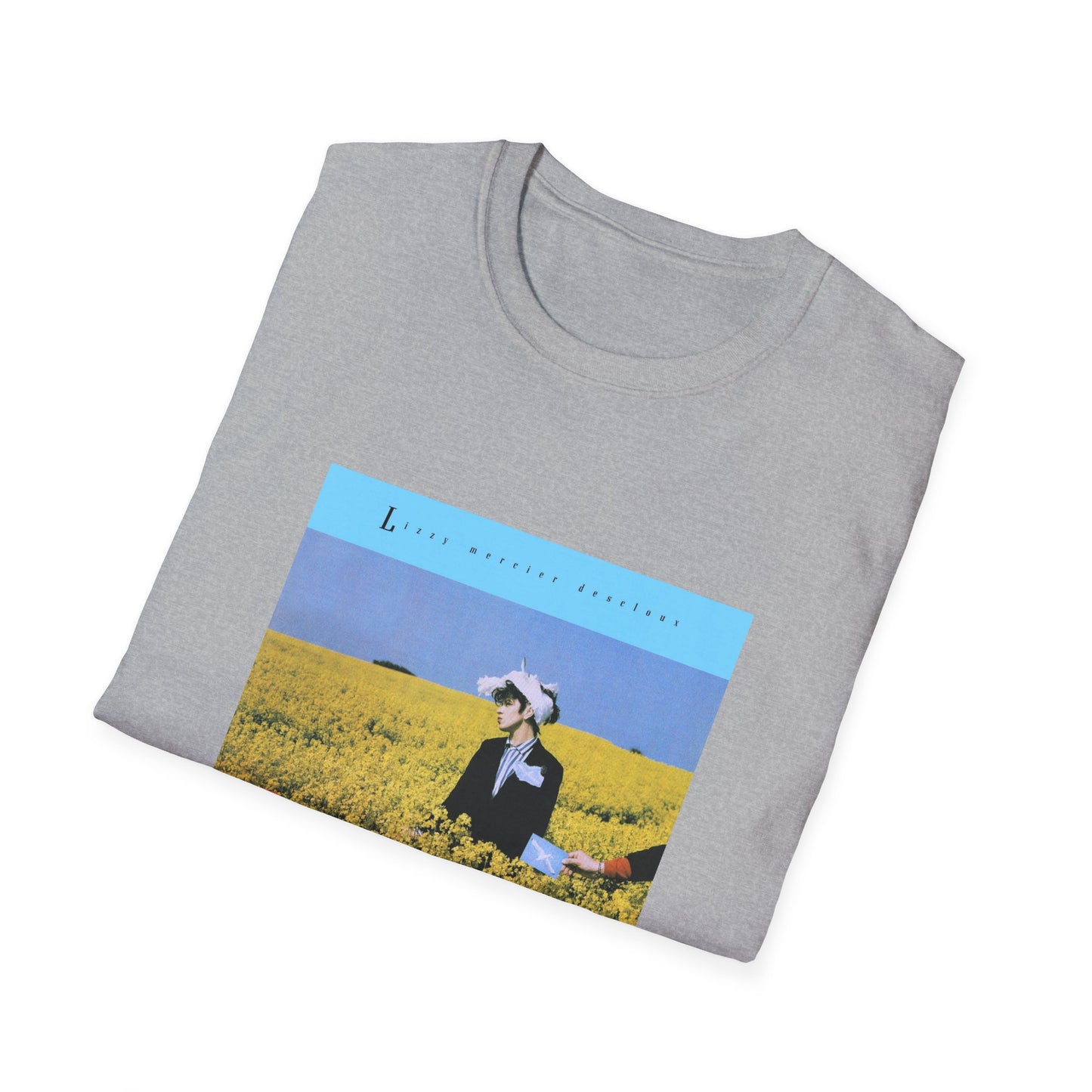 lizzy mercier descloux 1988 suspense album cover tshirt