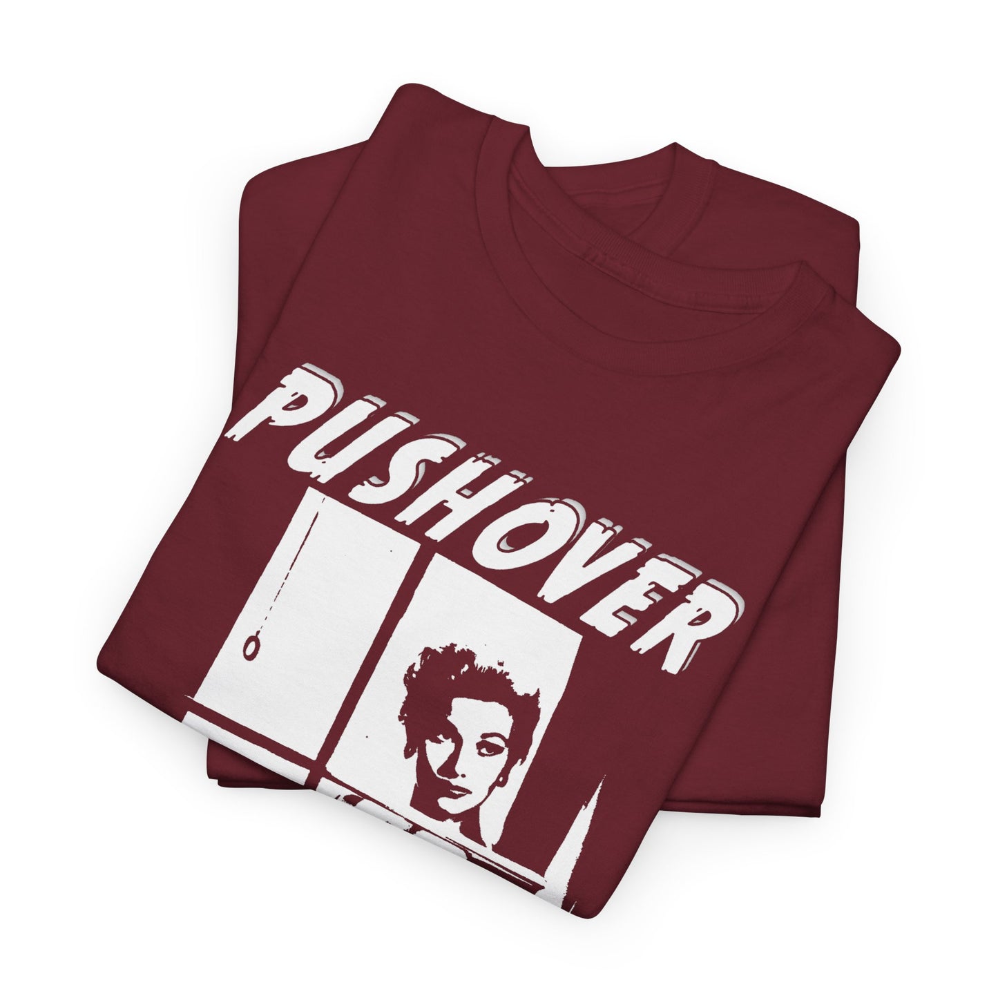 1954 film noir fan art movie poster pushover tshirt