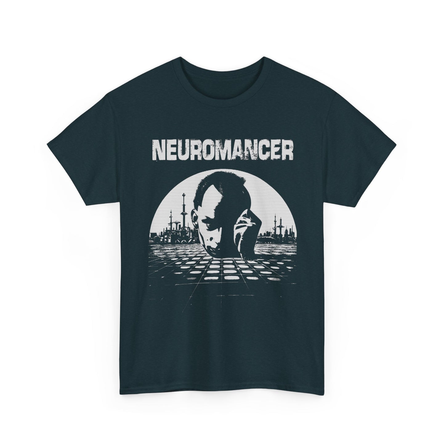 1984 neuromancer william gibson book cover update tshirt