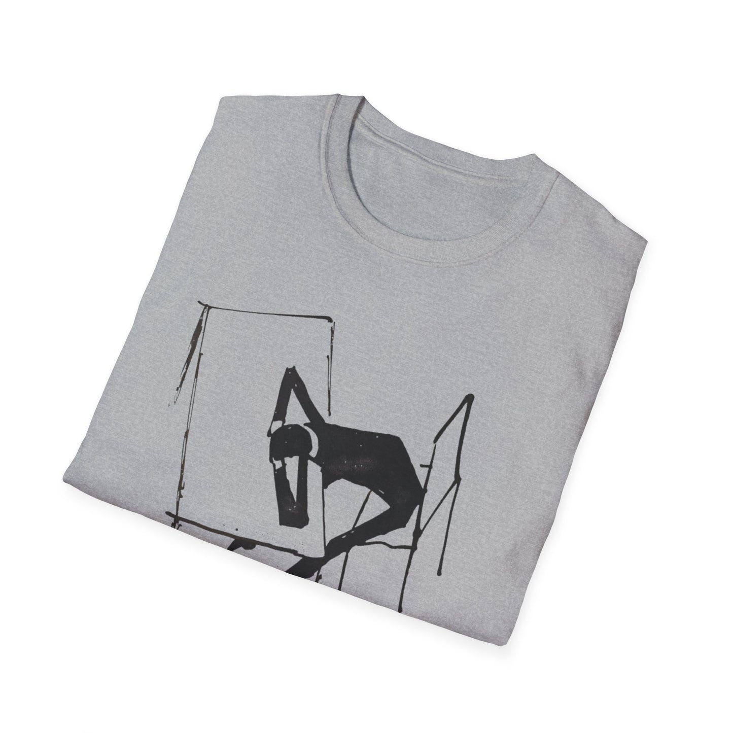 early 1900s sketch india ink on paper by franz kafka on a tshirt