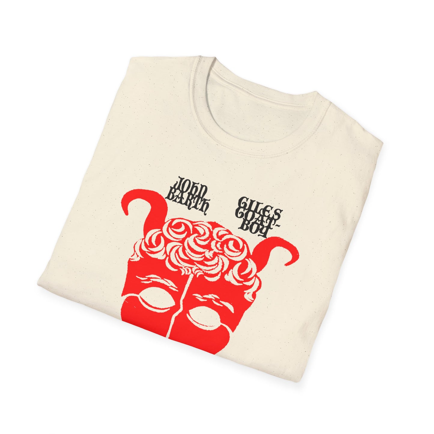 john barth 1966 novel giles goat-boy book cover variant tshirt