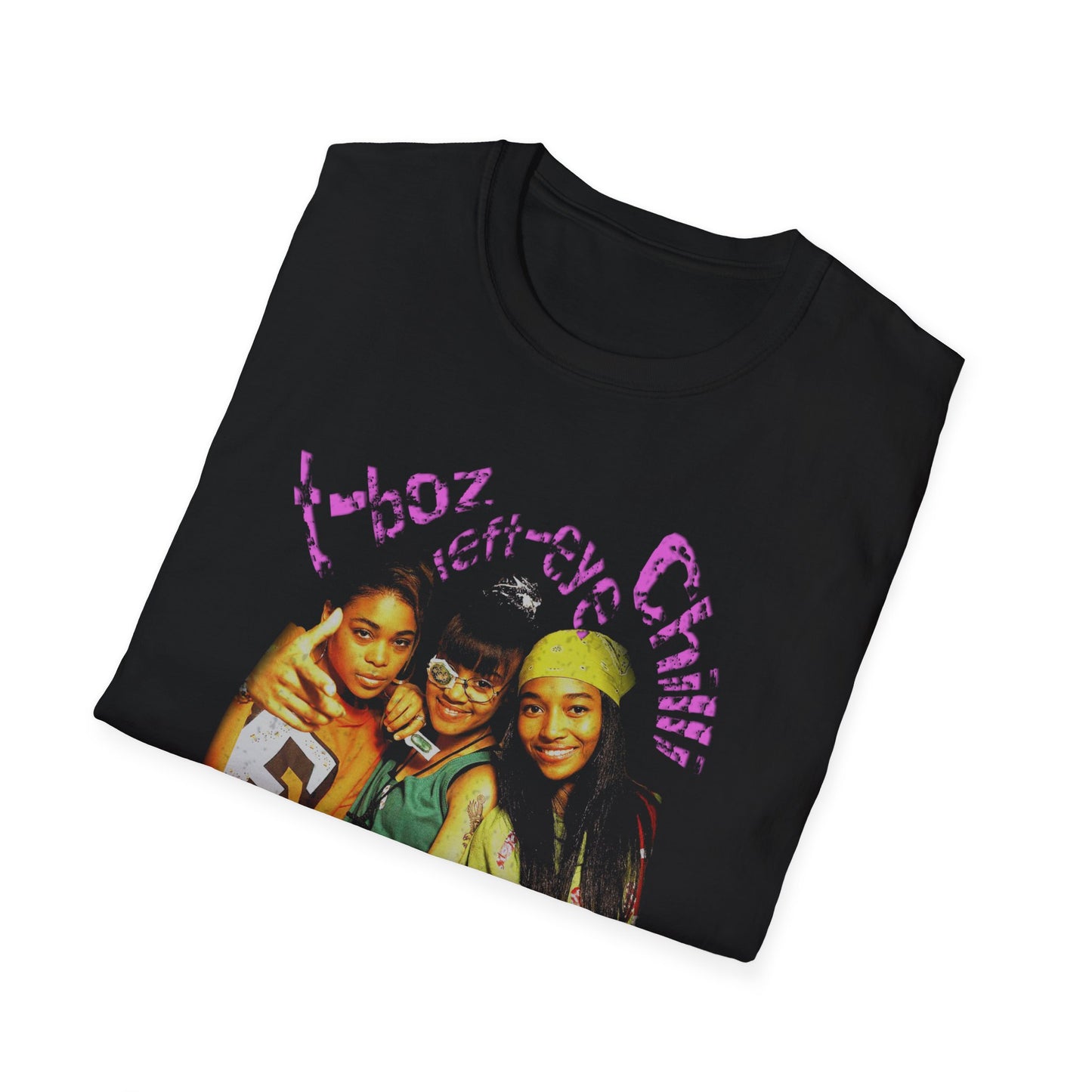 vintage style TLC t-boz left-eye chilli tshirt