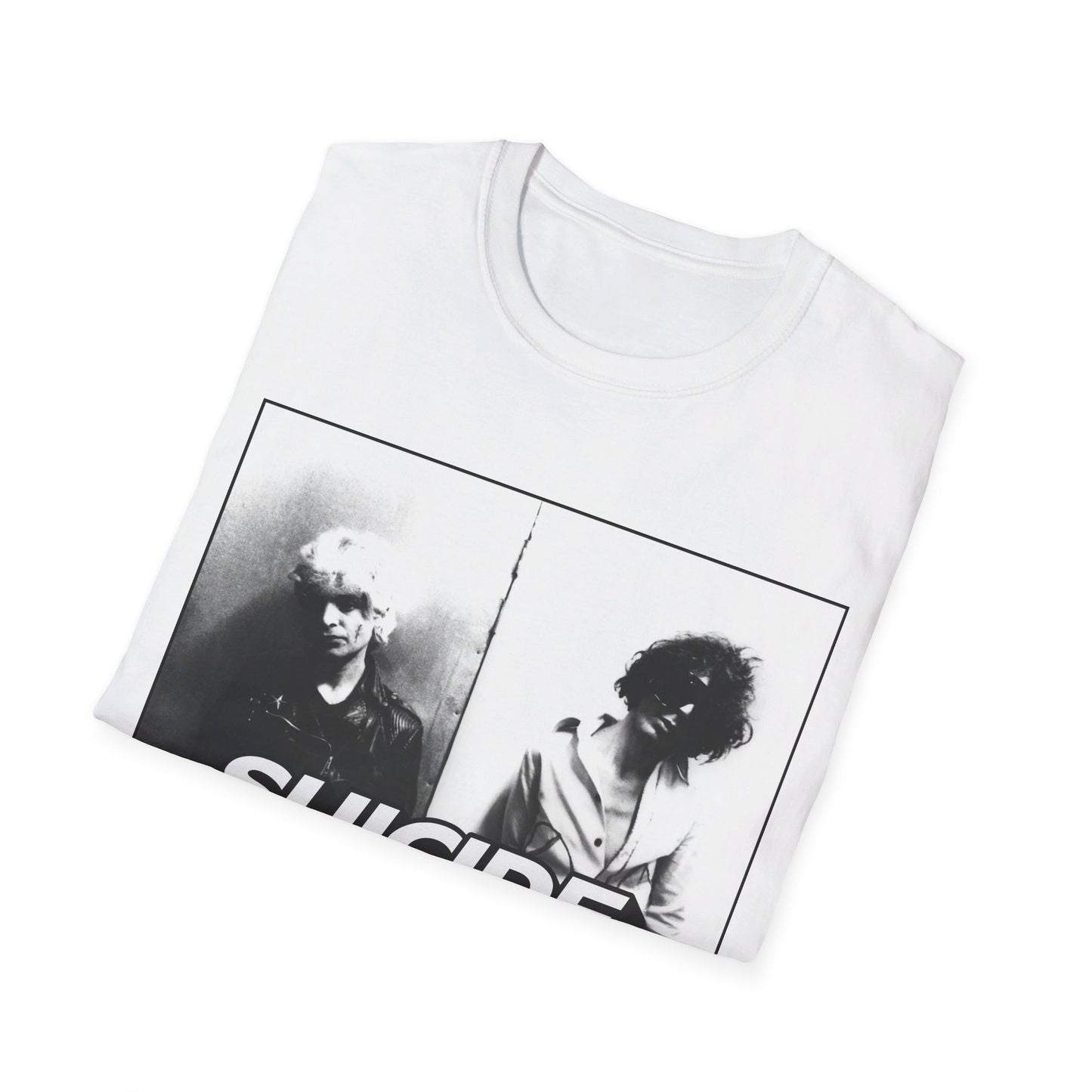 martin rev and alan vega suicide band 2 tshirt