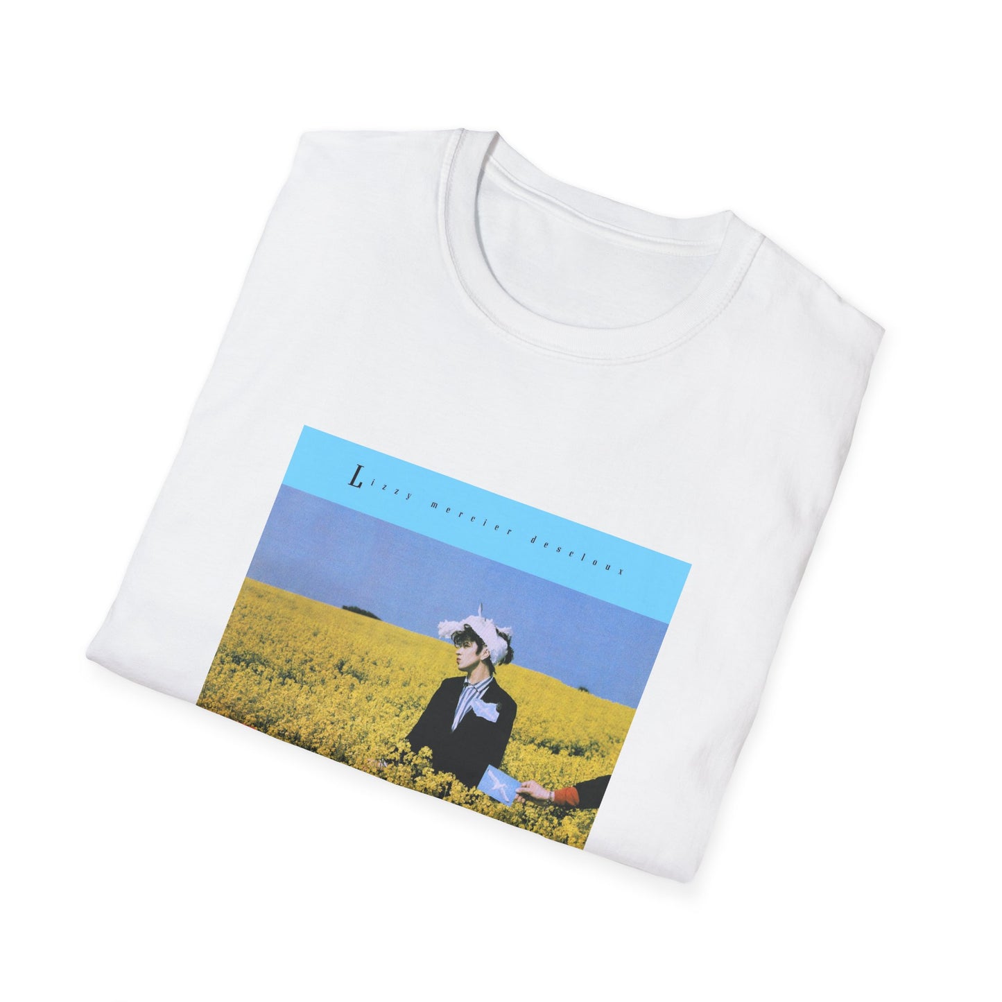 lizzy mercier descloux 1988 suspense album cover tshirt