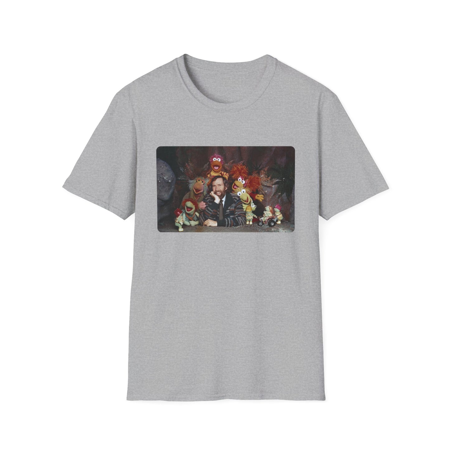 jim henson and the fraggles photo tshirt