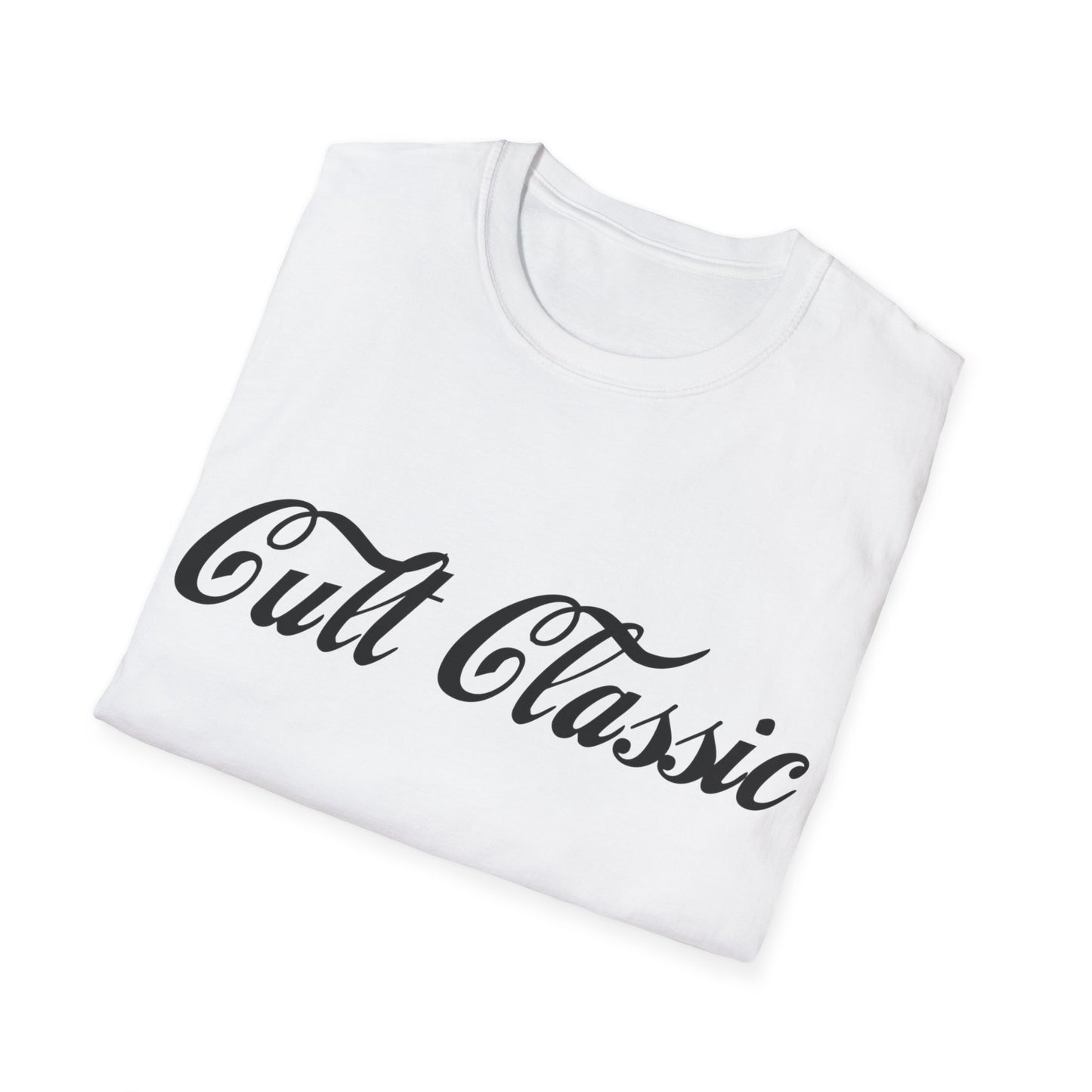 cult classic in coca cola font tshirt