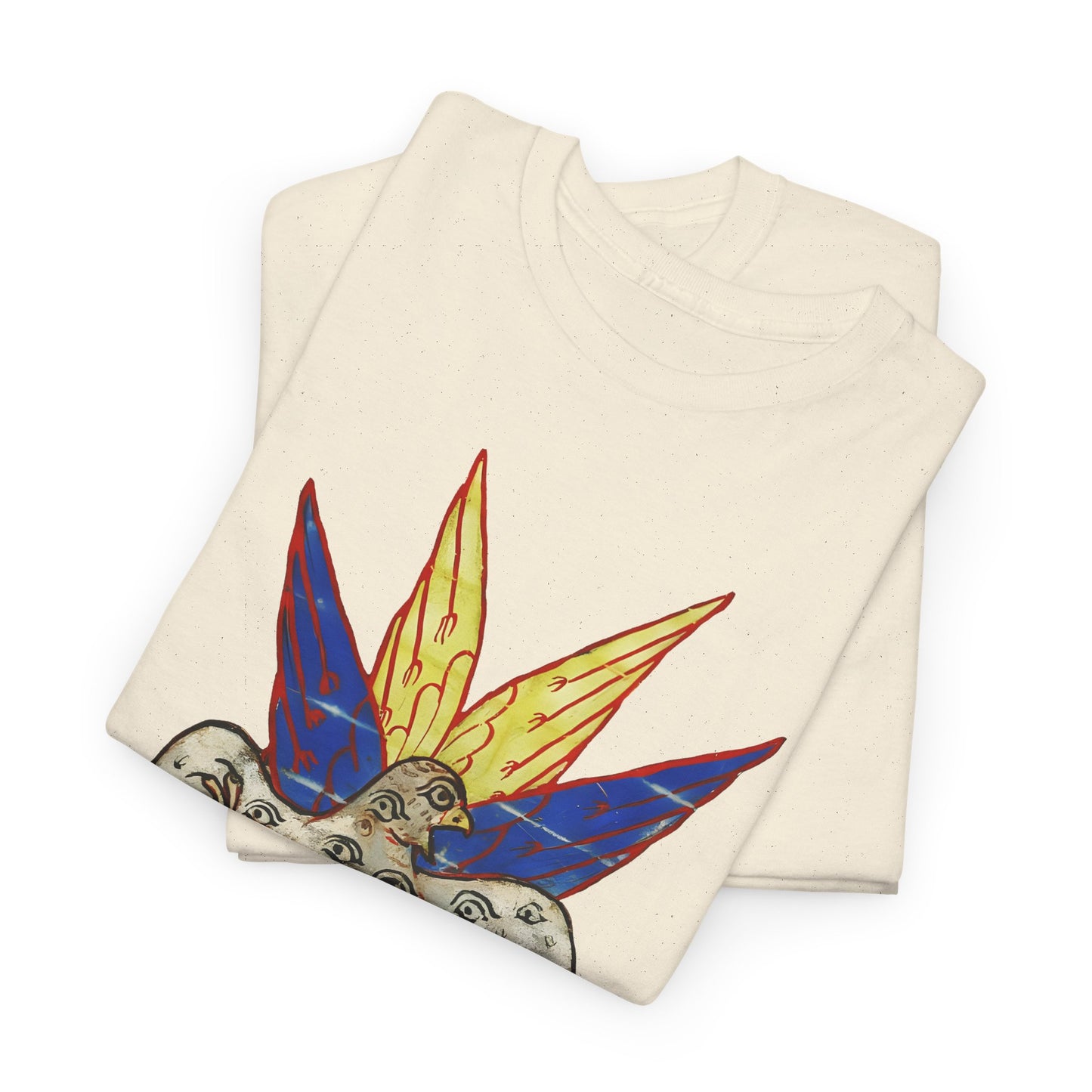 13th century gothic illuminated manuscript of the book of revelation seraph tshirt