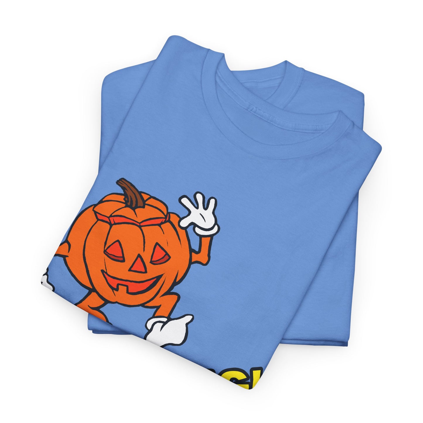 old tv commercial halloween pumpking guy not long custom reproduction tshirt
