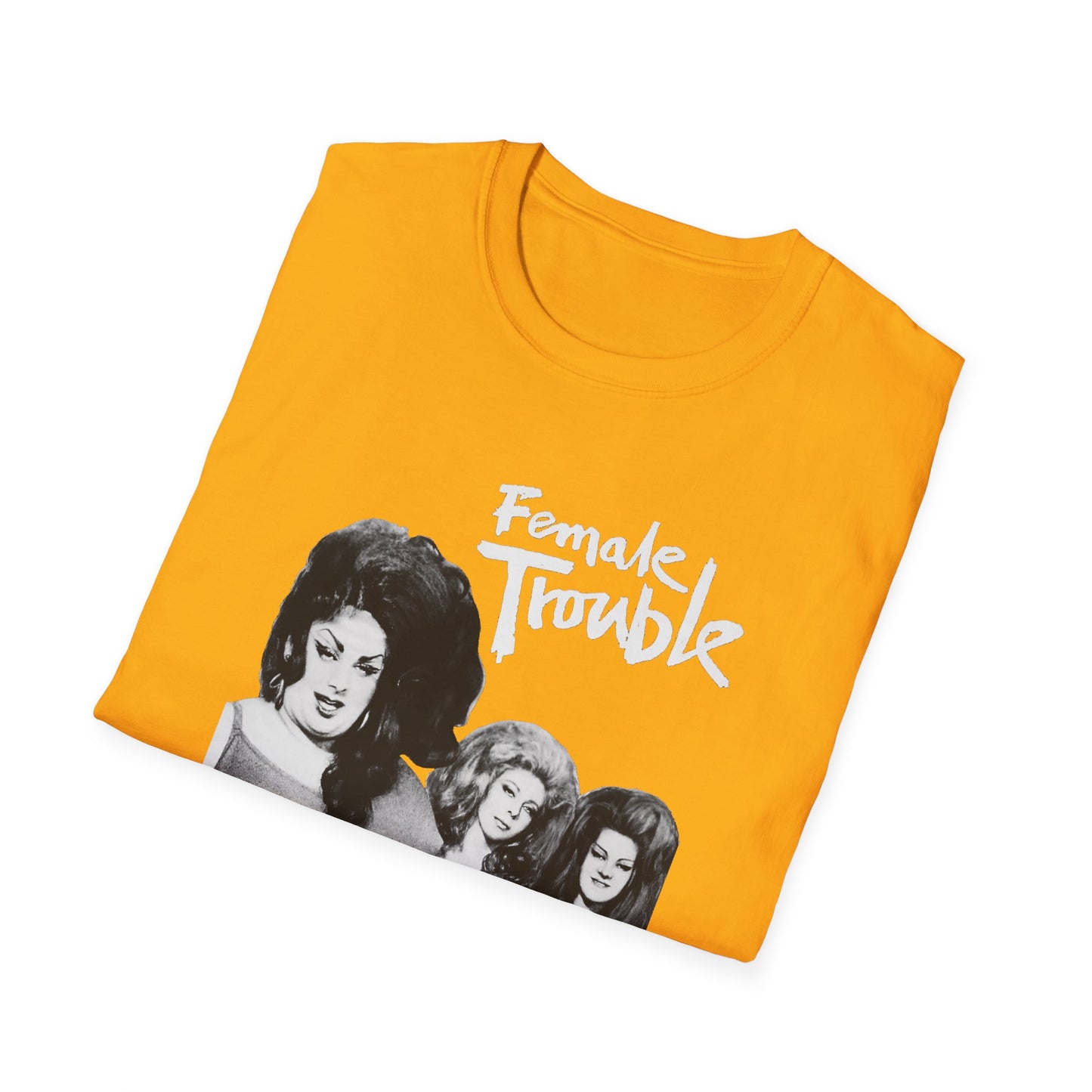 1974 comedy crime movie by john waters female trouble movie poster tshirt