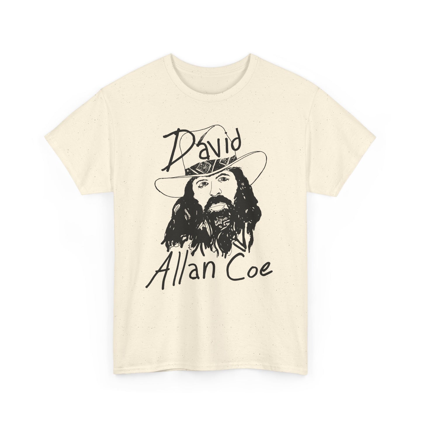 david allan coe fan art drawing tshirt