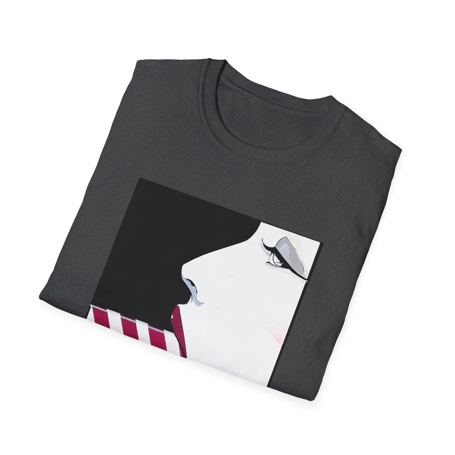 patrick nagel candy cane tshirt