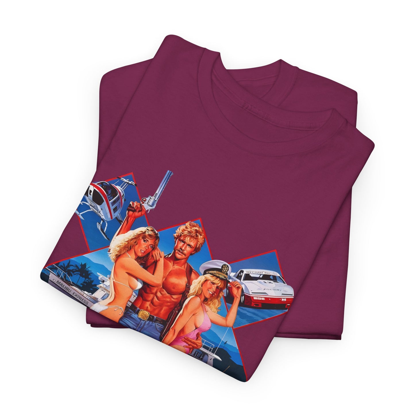 1985 malibu express movie poster tshirt