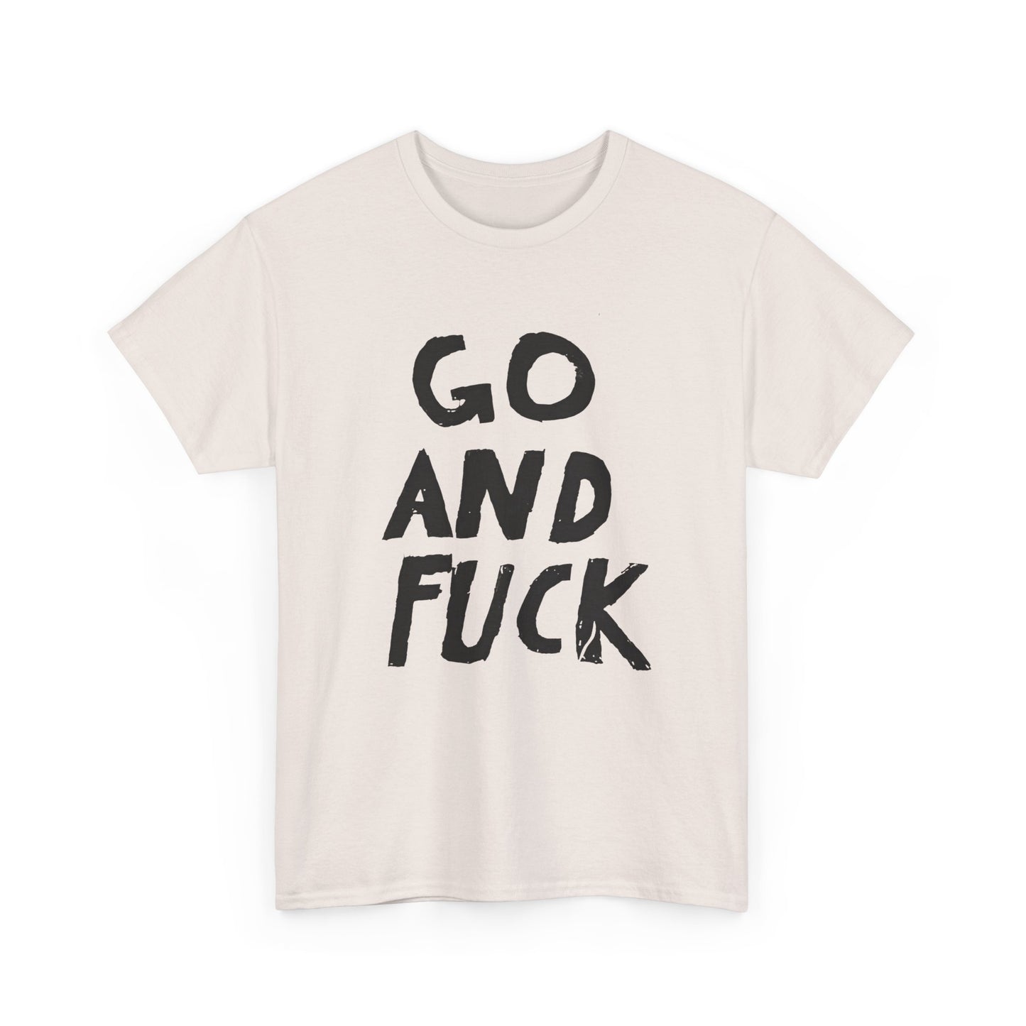 go and fuck vintage inspired reproduction tshirt