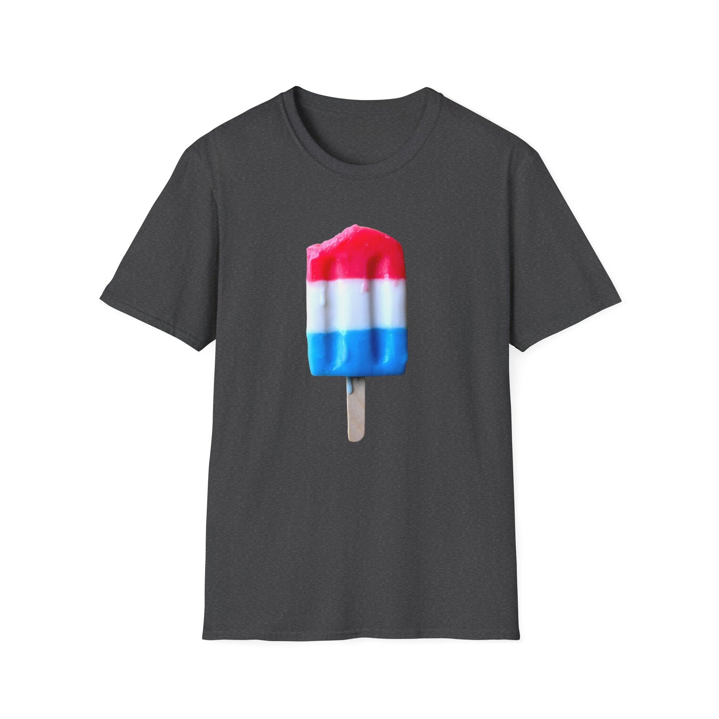 classic red white blue popsicle tshirt