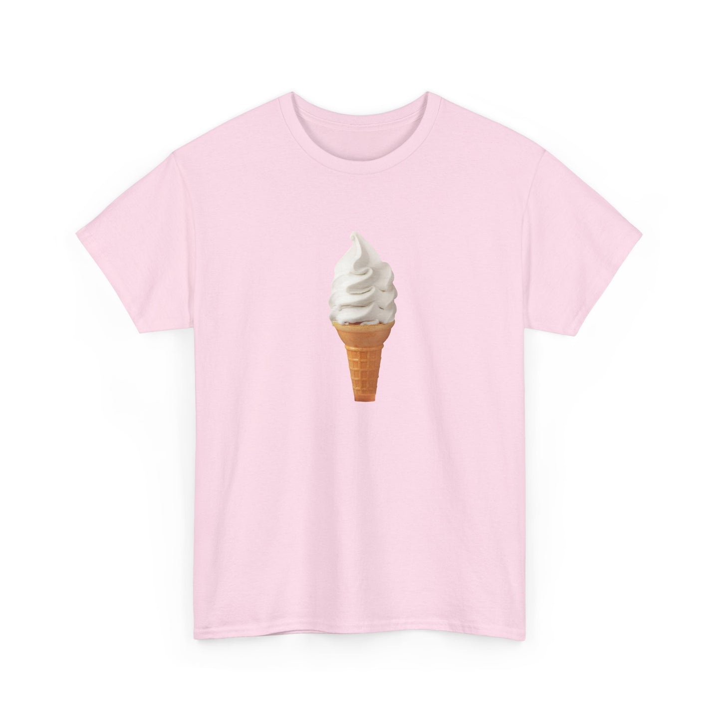 soft vanilla ice cream cone tshirt