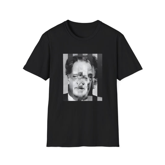 marshall mcluhan's face tshirt