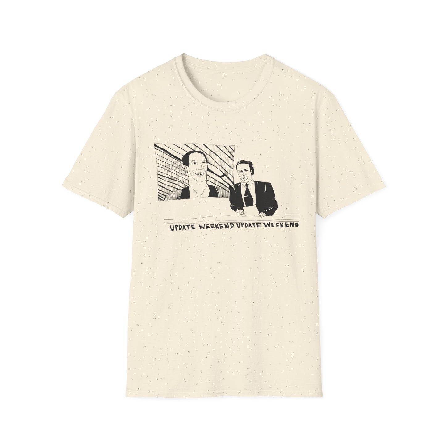 original drawing of the time norm macdonald got fired from snl for oj jokes fan art tshirt