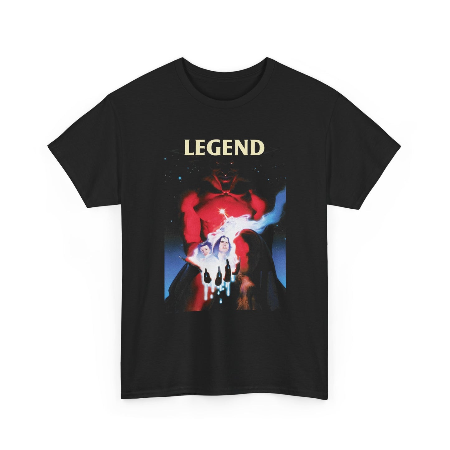 1985 legend movie poster tshirt
