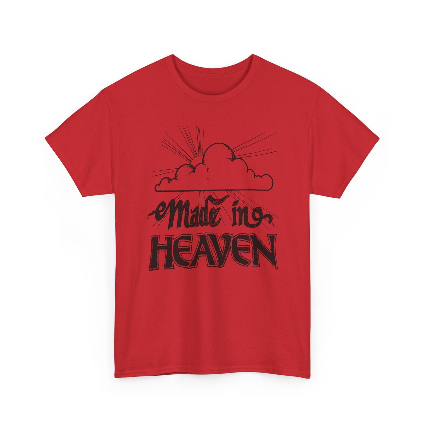 vintage graphic made in heaven reproduction tshirt