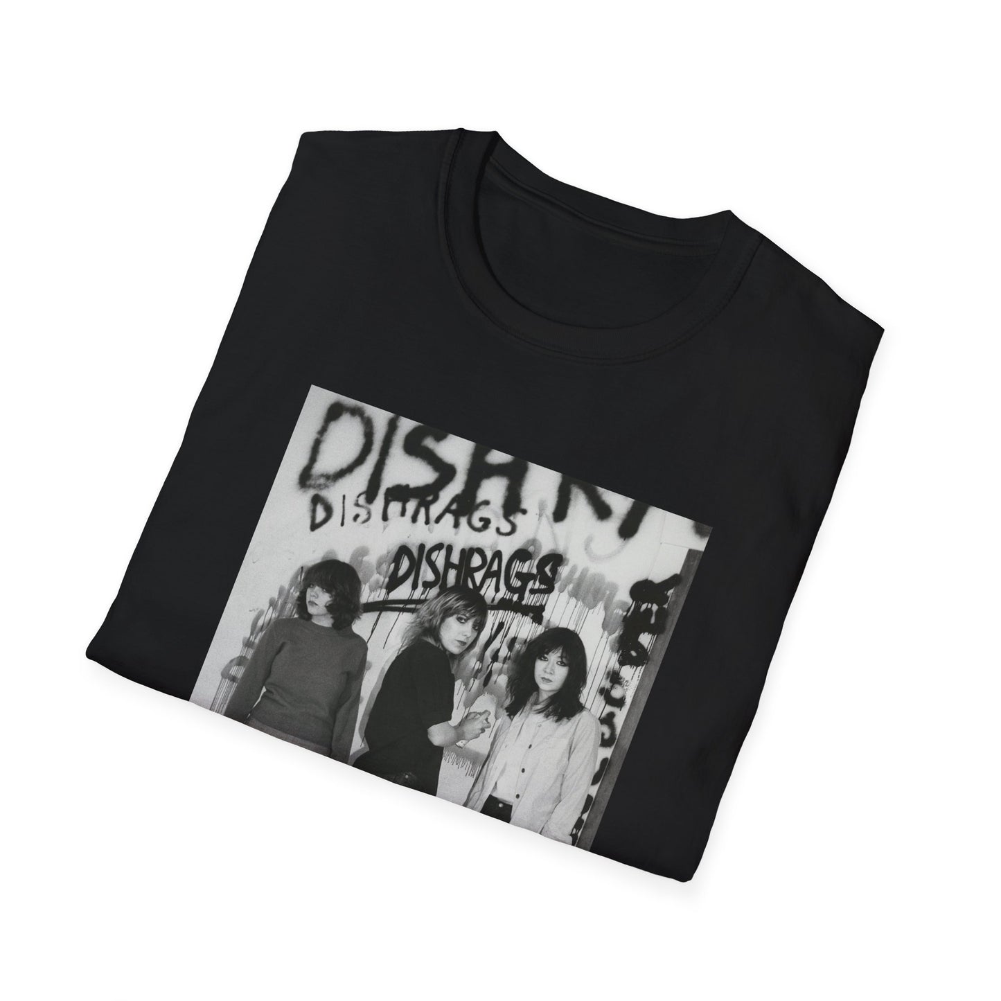 canadian punk band the dishrags photo tshirt