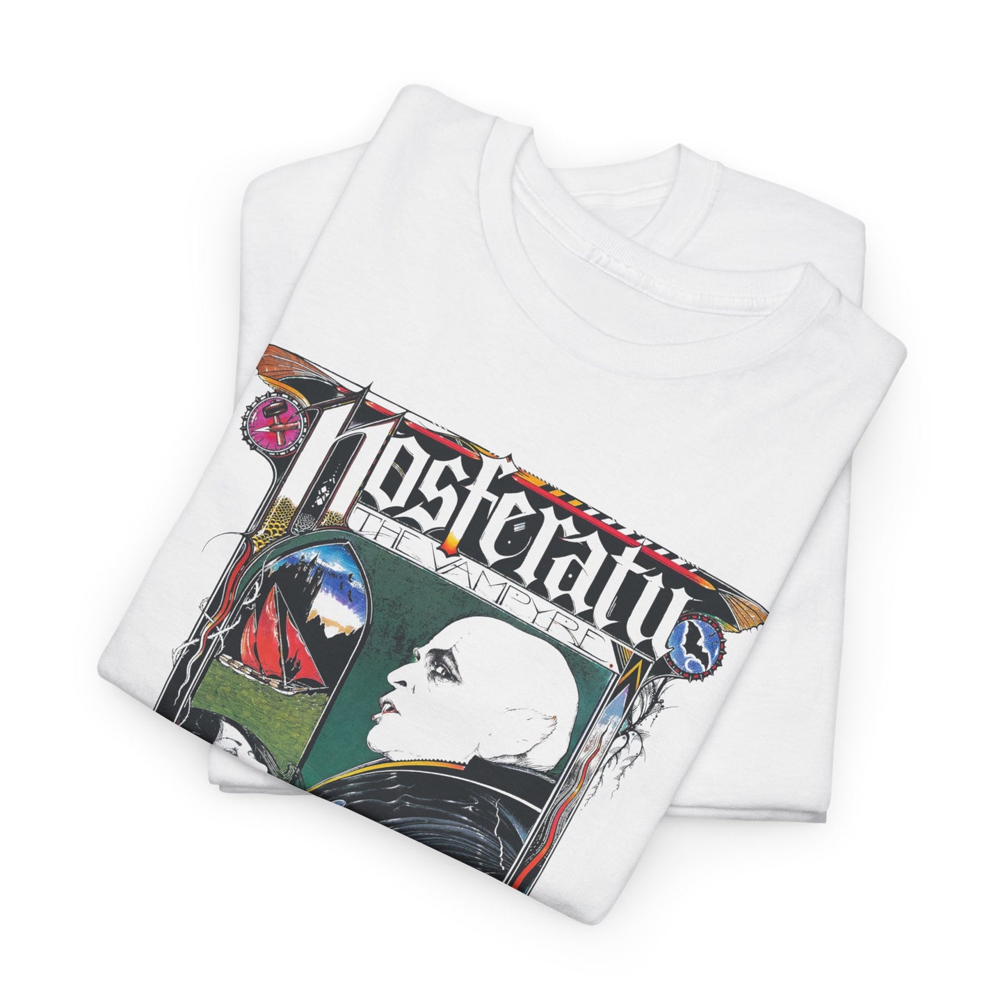 nosferatu 1979 movie poster reproduction tshirt