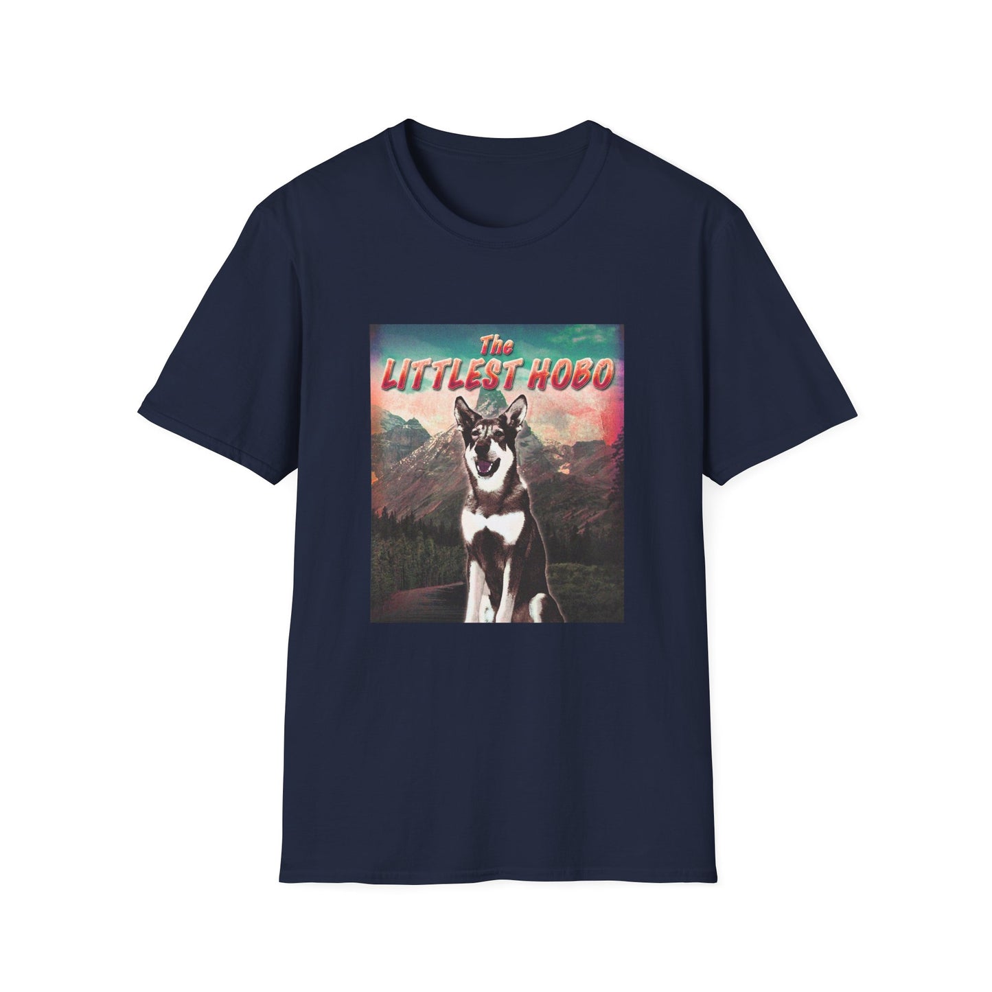 the littlest hobo canadian tv show vintage style tshirt