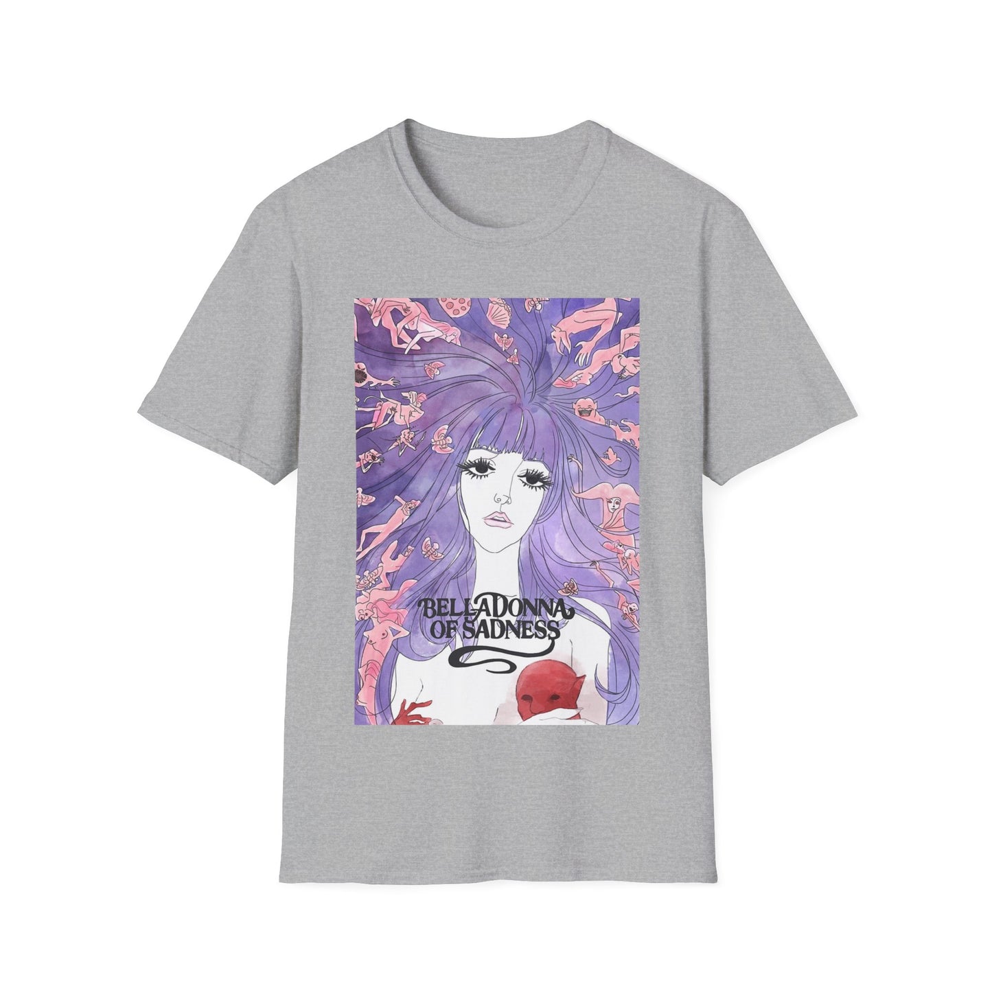 1973 animated film belladonna of sadness movie poster tshirt