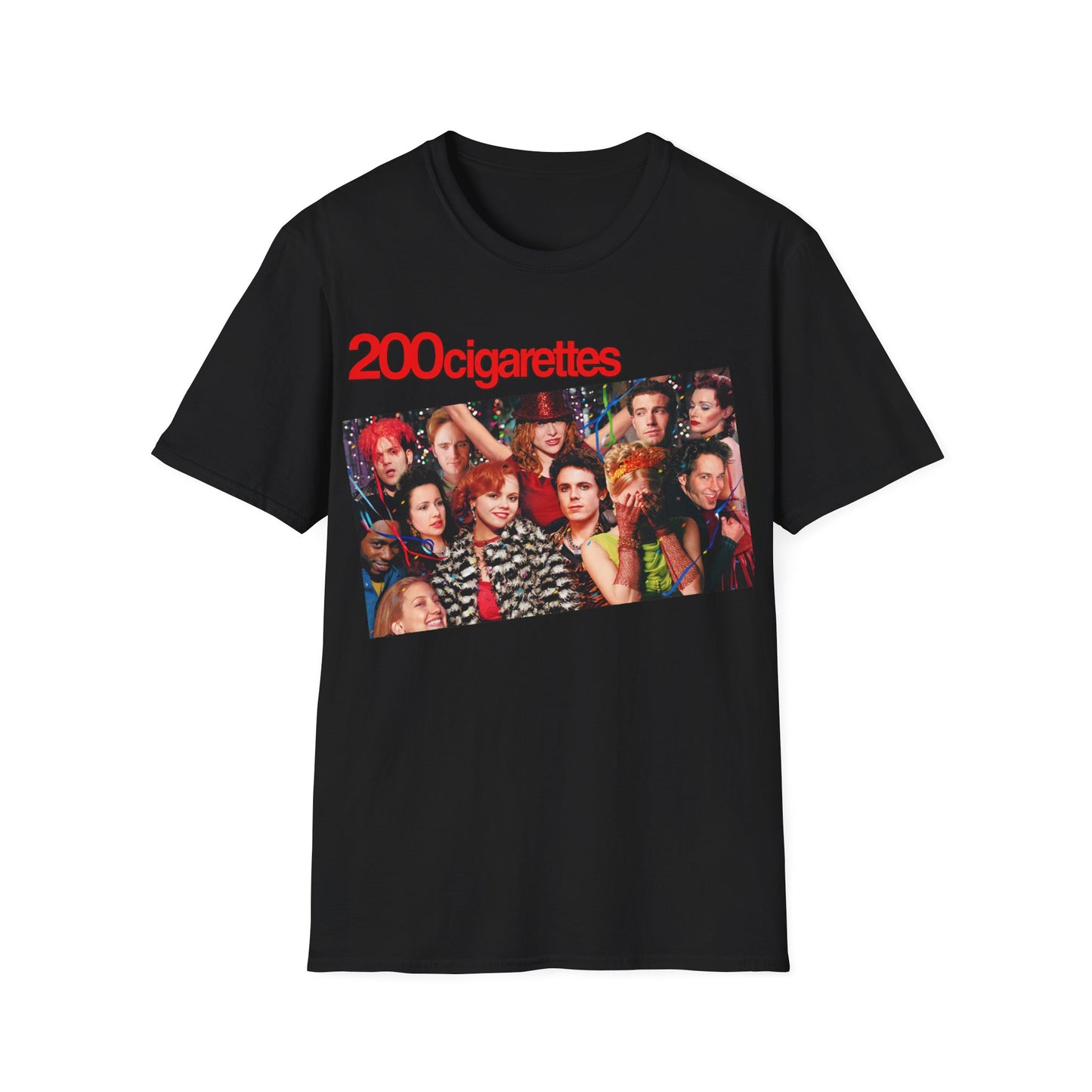 1999 movie poster tshirt 200 cigarettes