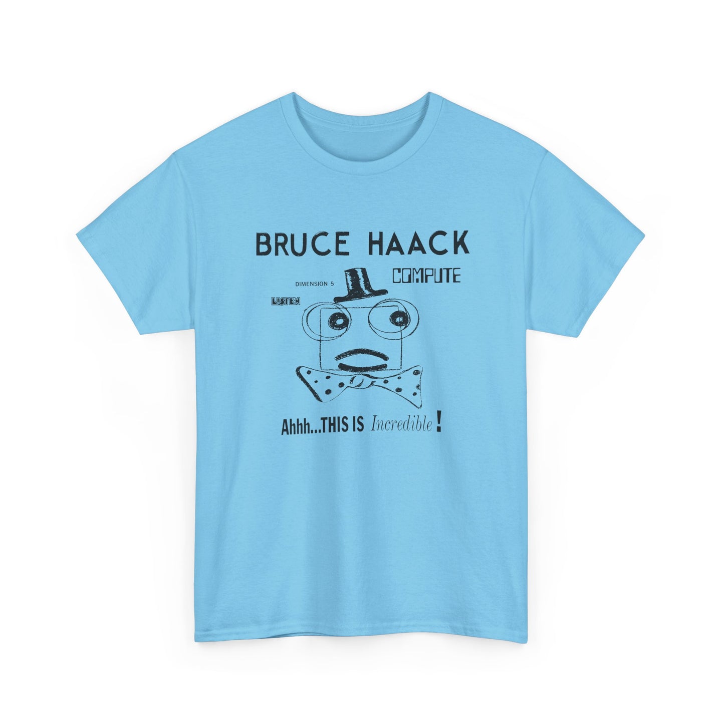 bruce haack fan edit tshirt