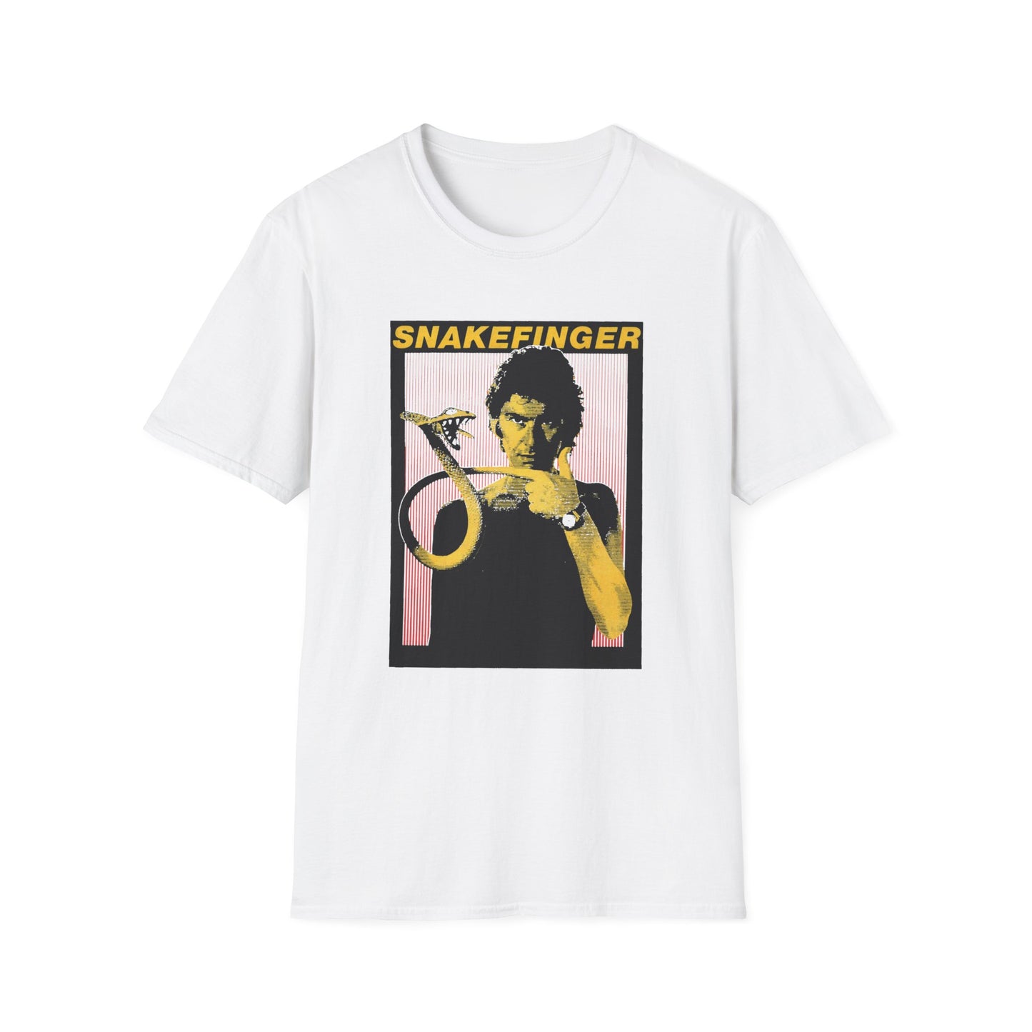 snakefinger chewing hides the sound 1979 album promo vintage reproduction tshirt