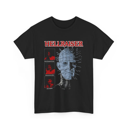 1987 hellraiser movie poster tshirt