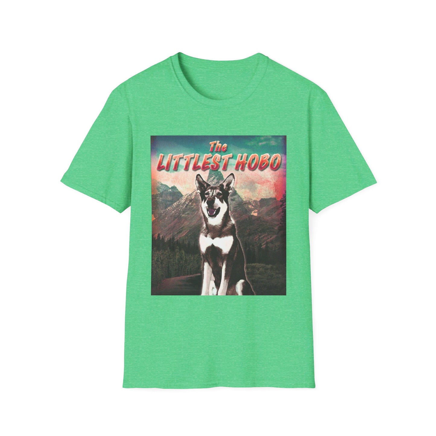 the littlest hobo canadian tv show vintage style tshirt