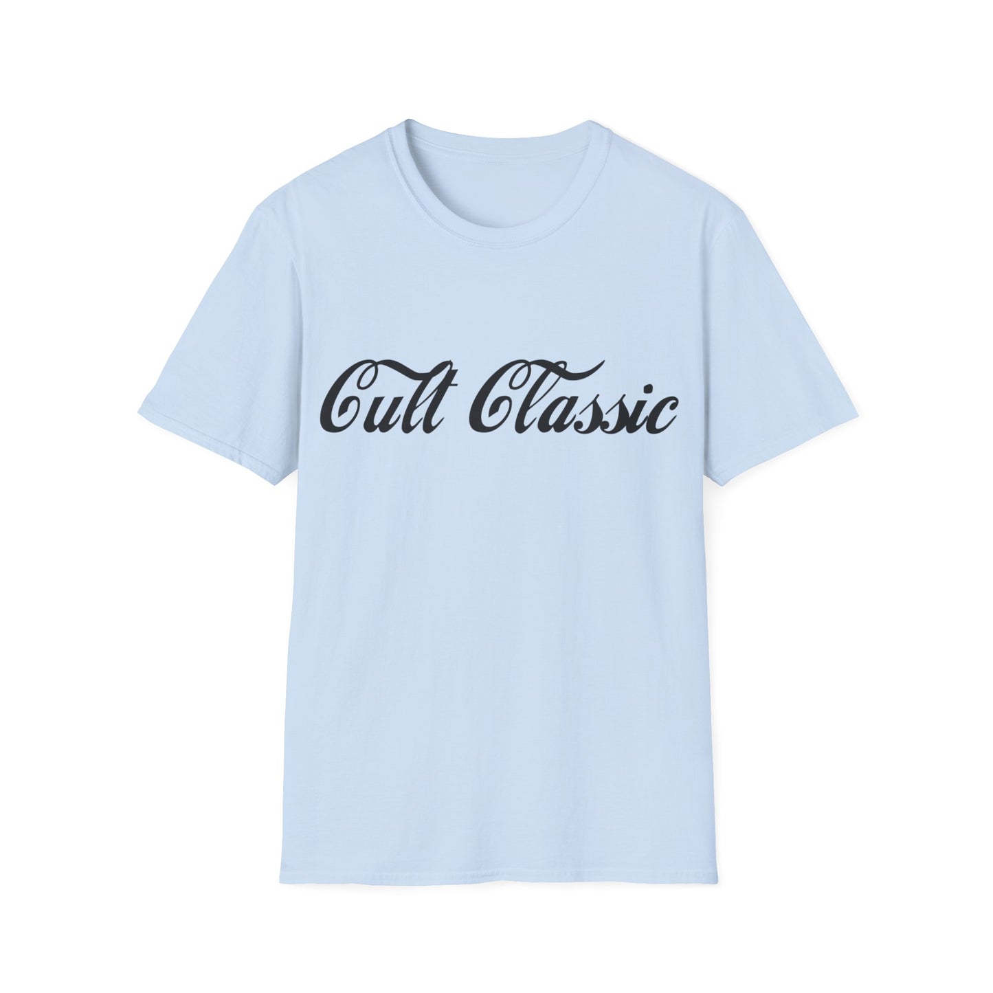 cult classic in coca cola font tshirt