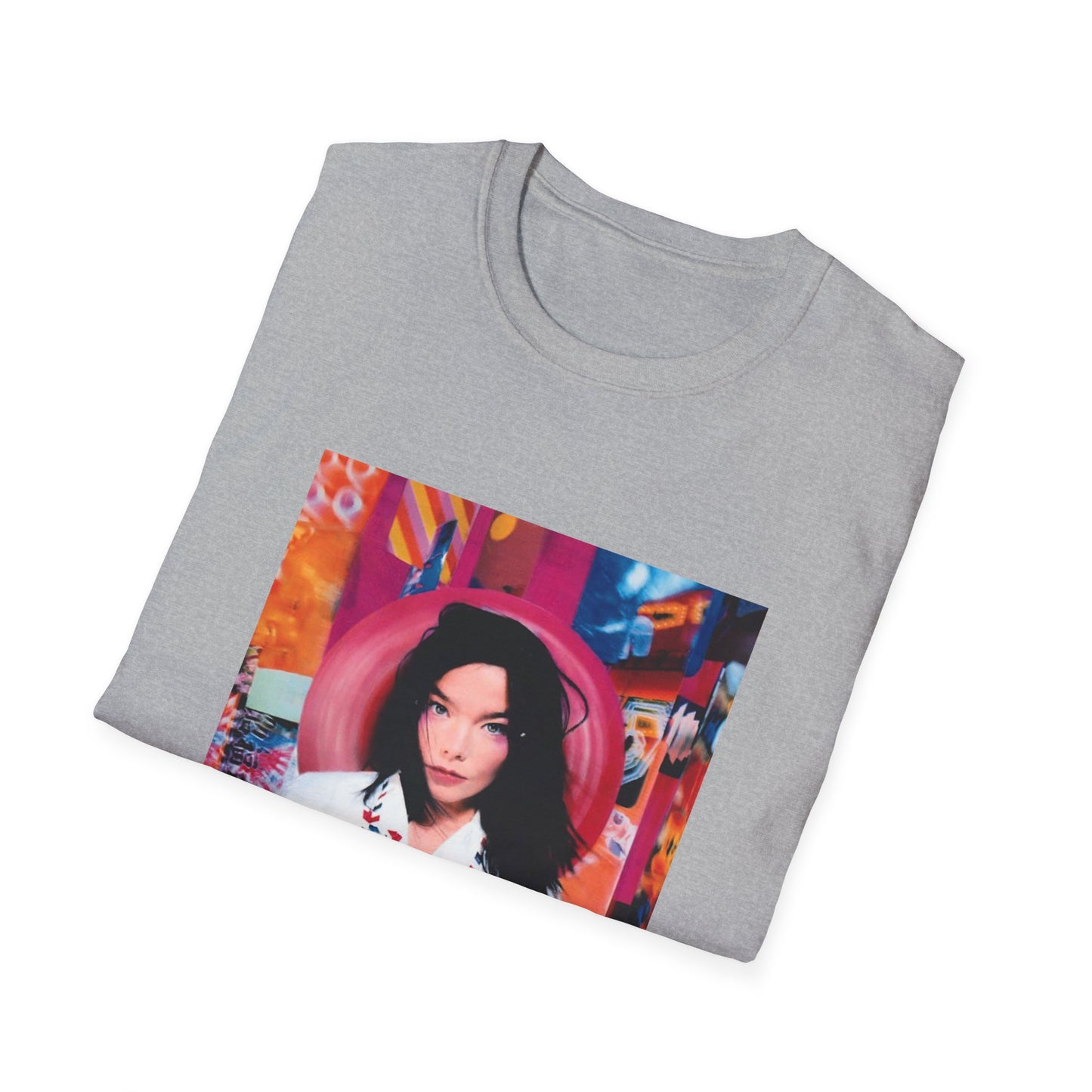bjork 1995 post album tshirt