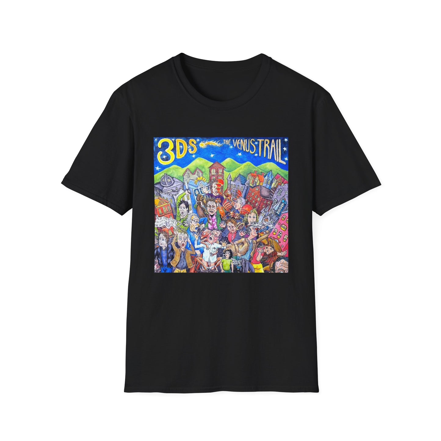 the 3d's 1993 the venus trail album tshirt