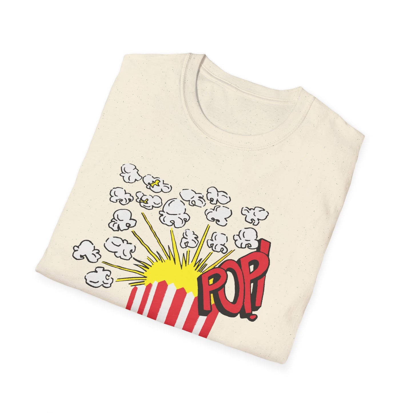 vintage 1980s popcorn image tshirt