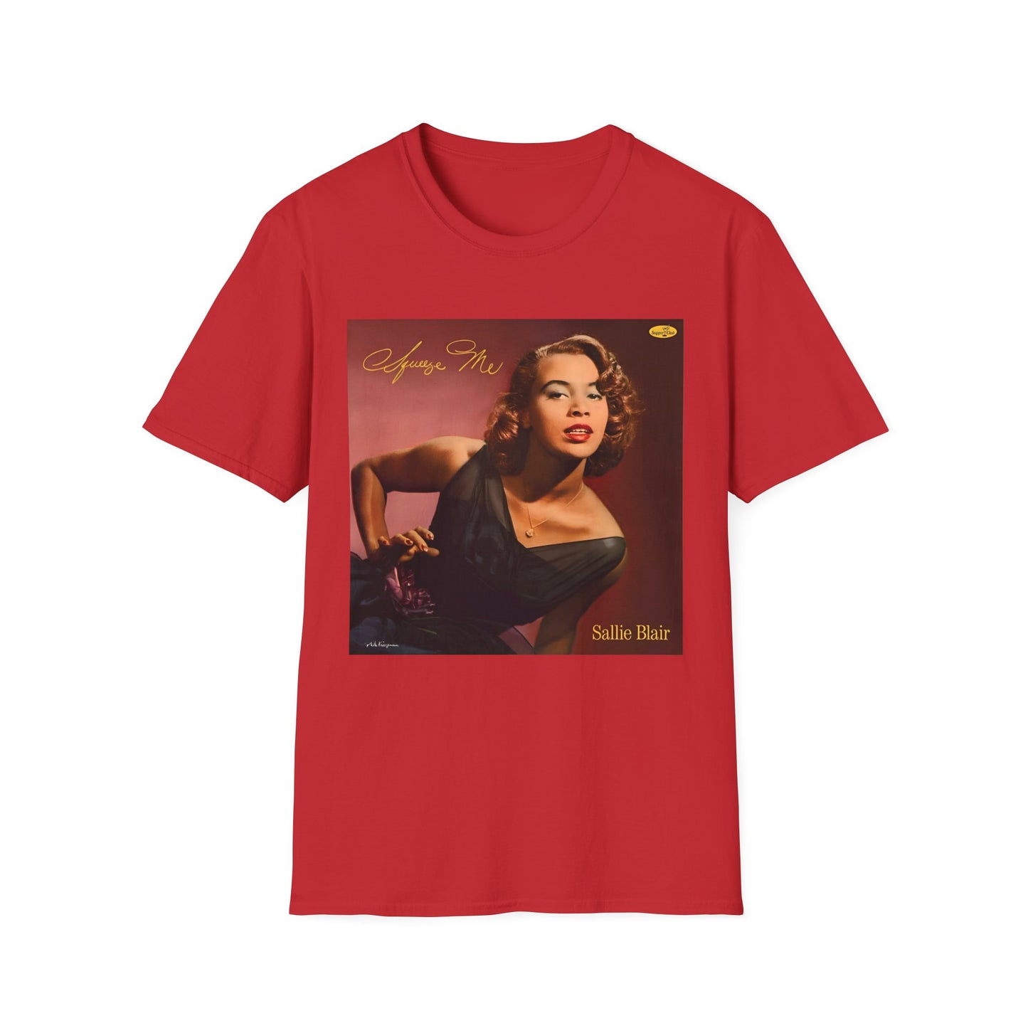 sallie blair squeeze me 1955 album tshirt