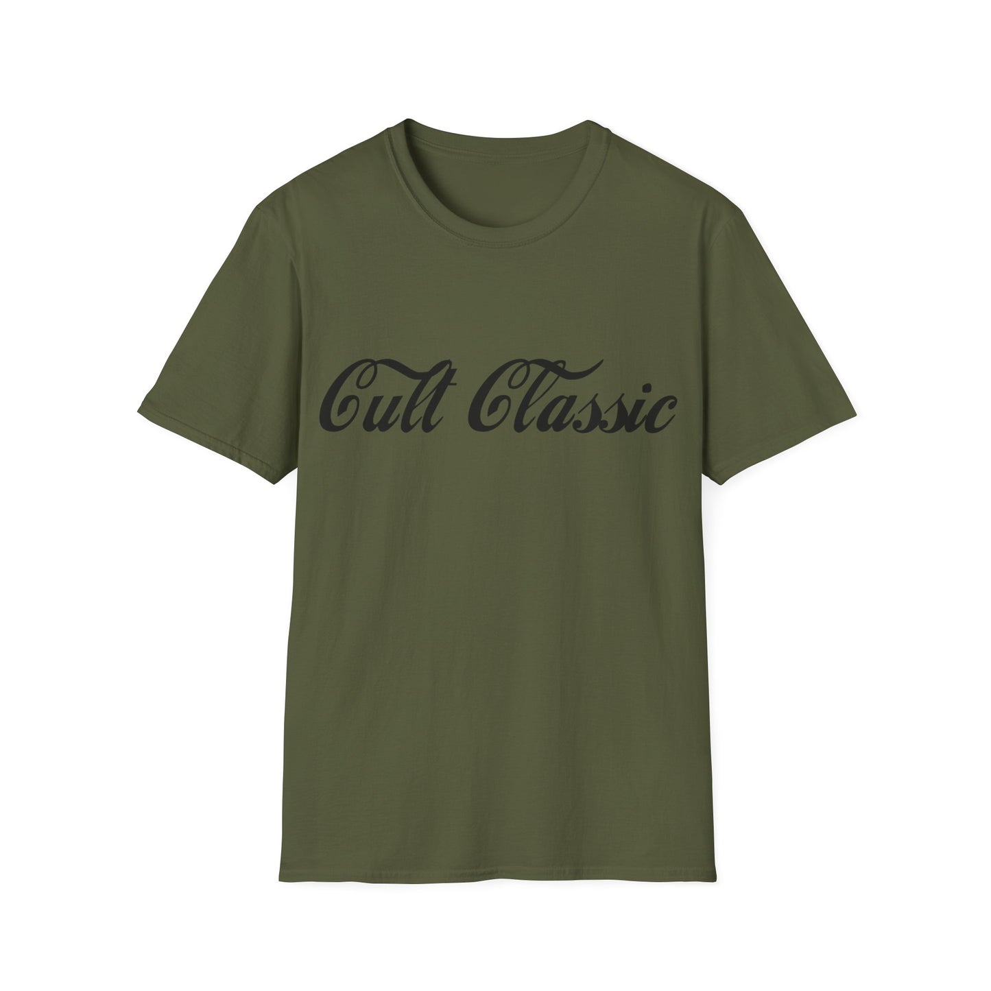 cult classic in coca cola font tshirt