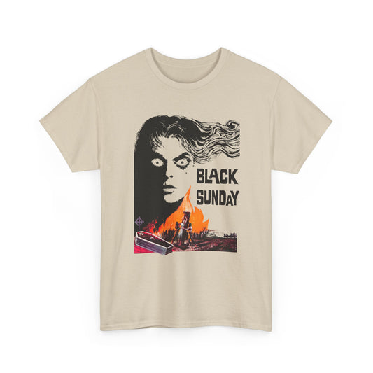 1960 black sunday movie poster 1 custom edit tshirt