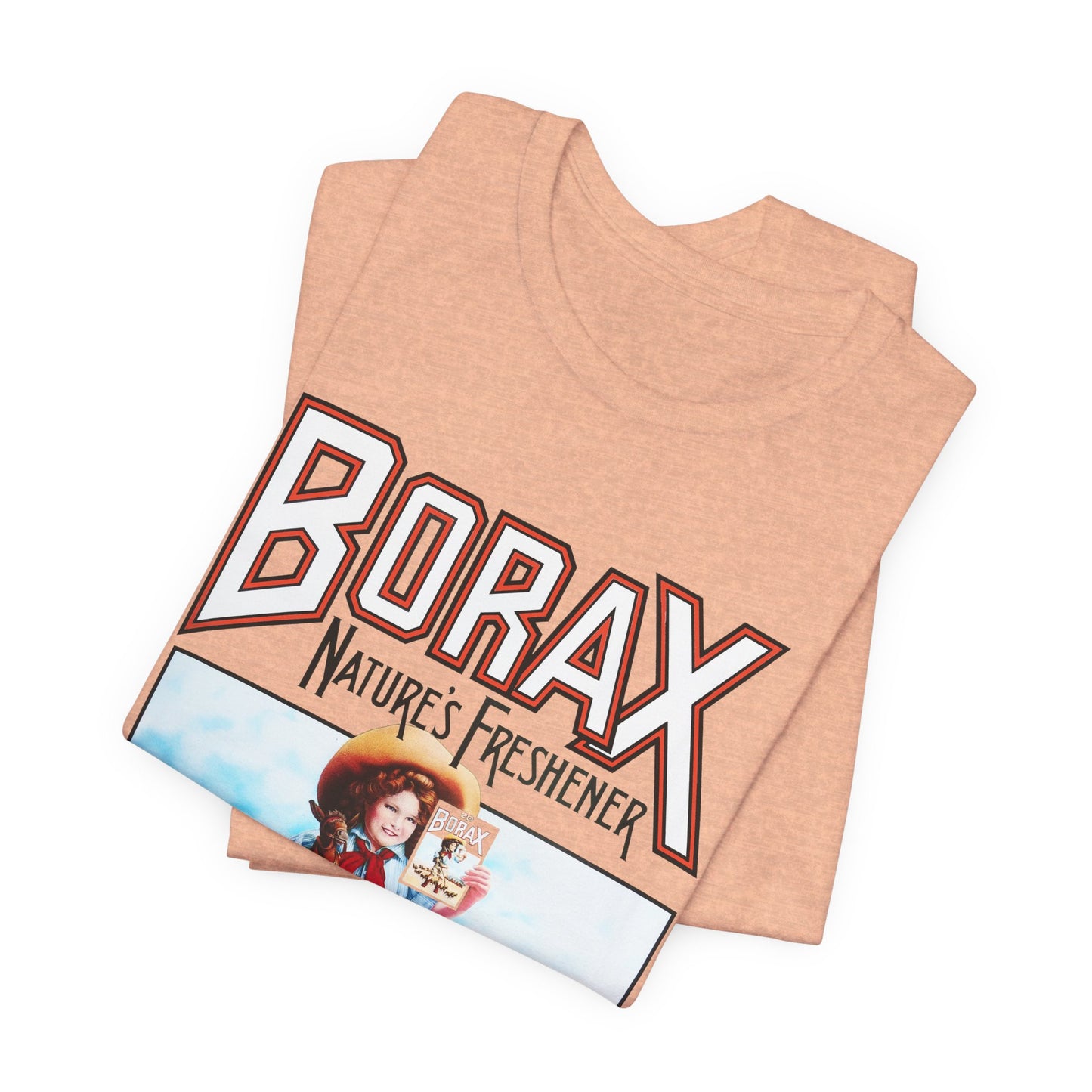 borax nature''s freshener 20 mule team detergent classic logo tshirt