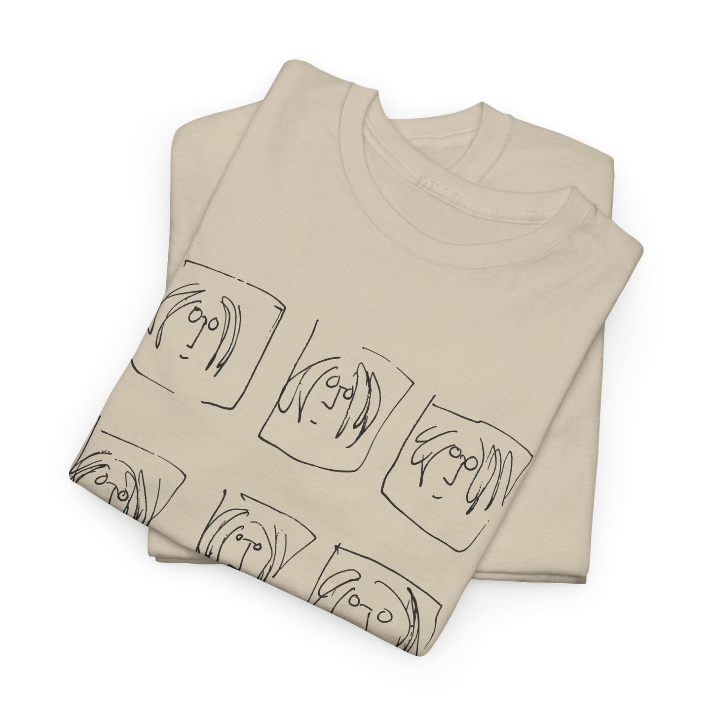 9 john lennons self portrait line drawings by john lennon whatmart edit tshirt