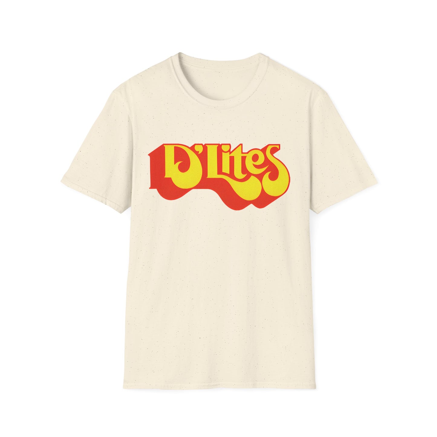 vintage defunct d lites healthy fast food logo tshirt