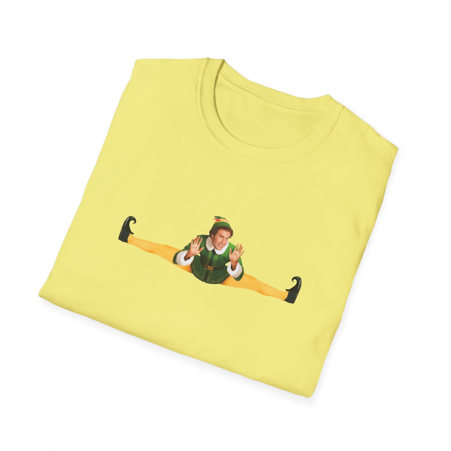 elf 2003 will ferrell doing the splits christmas tshirt