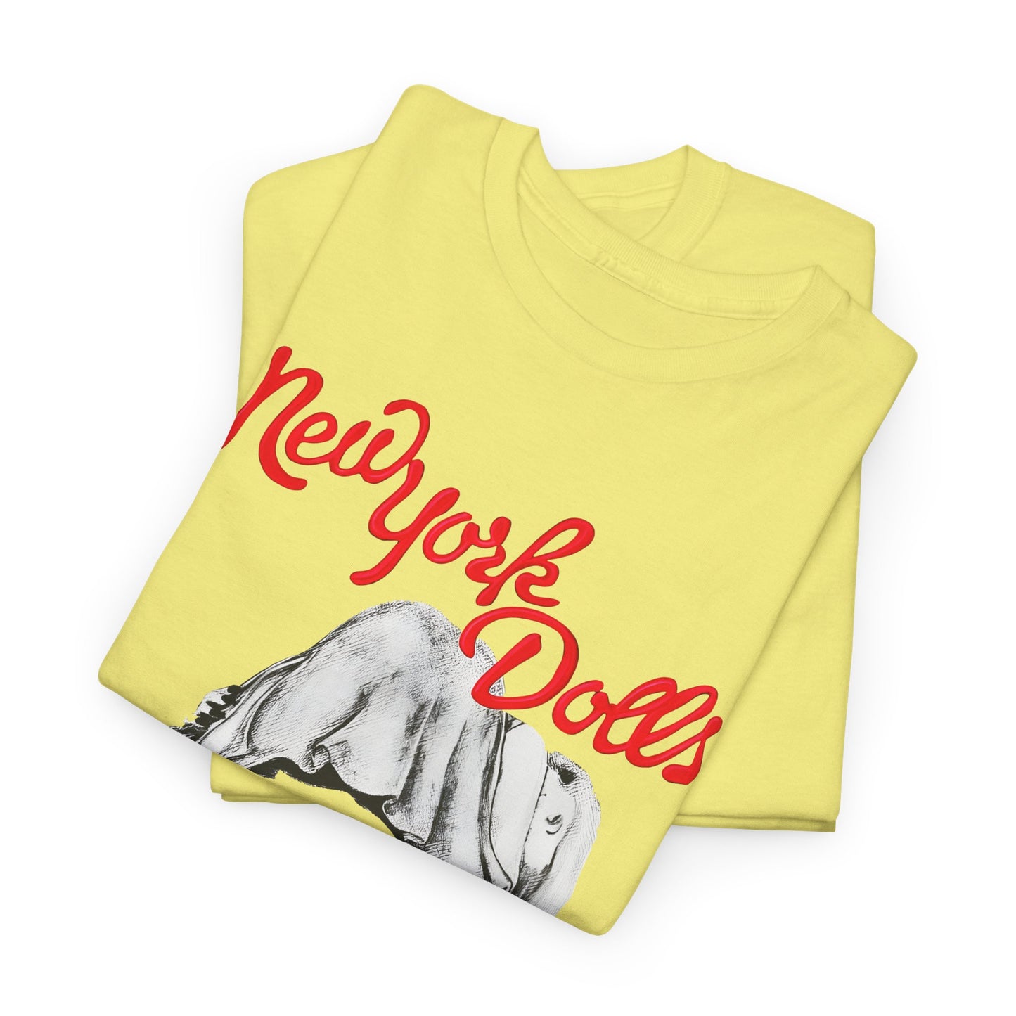 vintage new york dolls reproduction tshirt