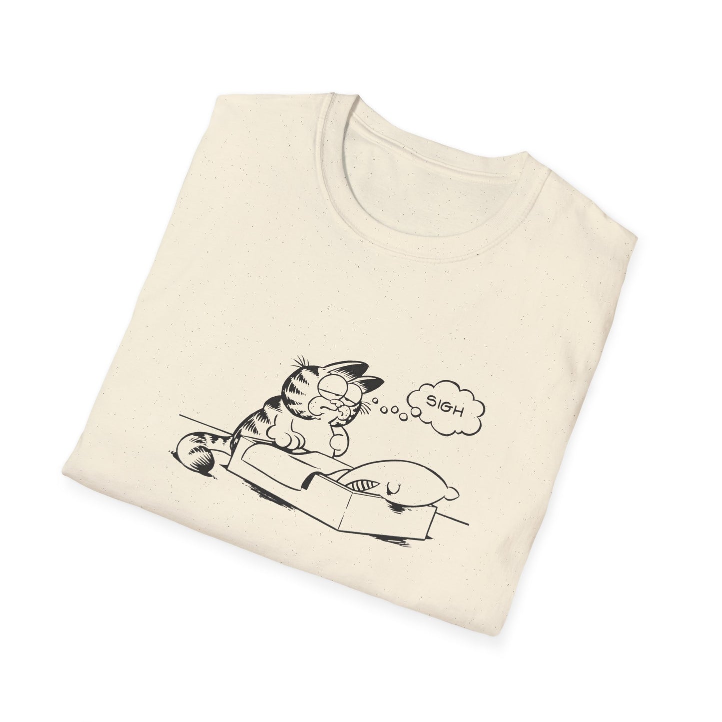 garf sighing tshirt