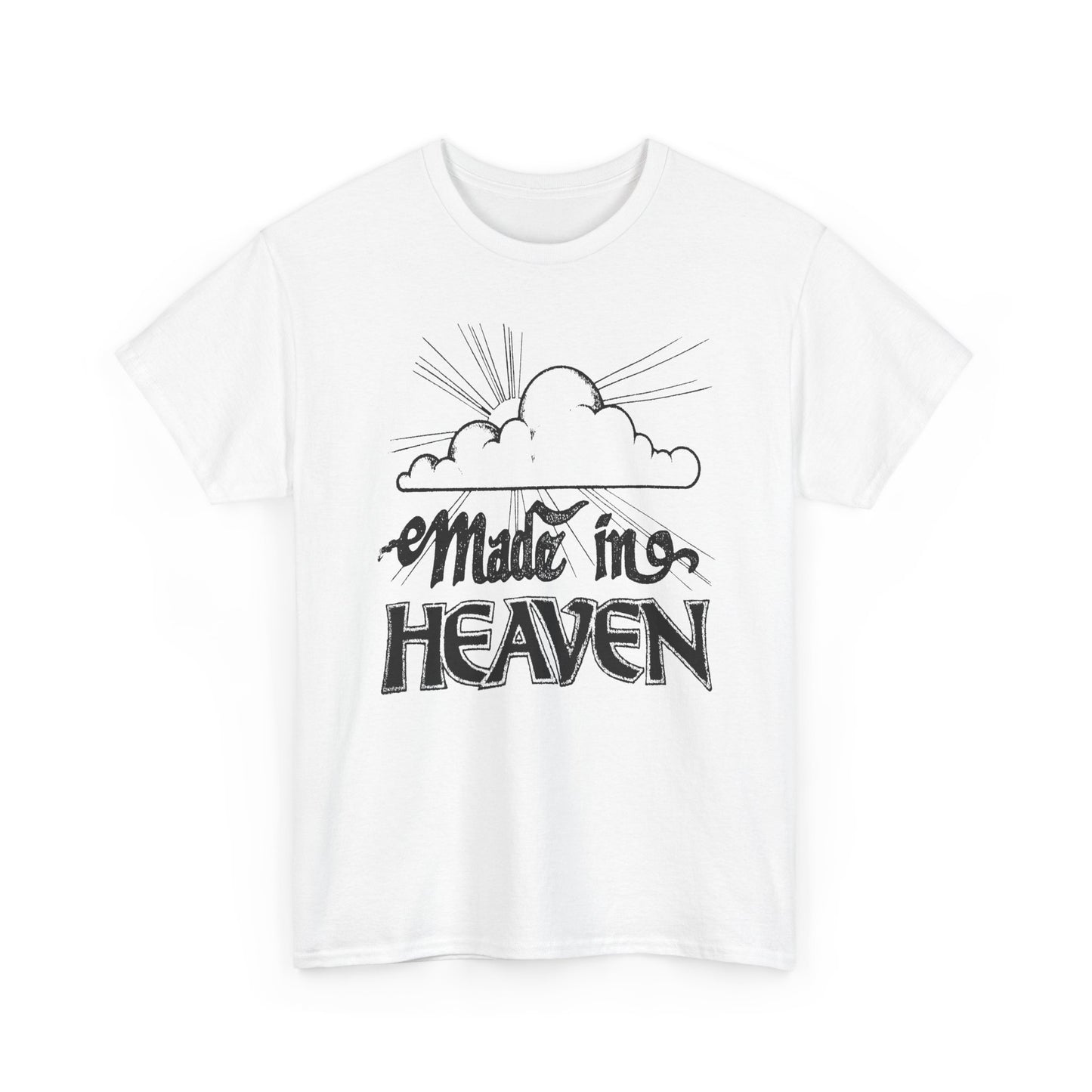 vintage graphic made in heaven reproduction tshirt
