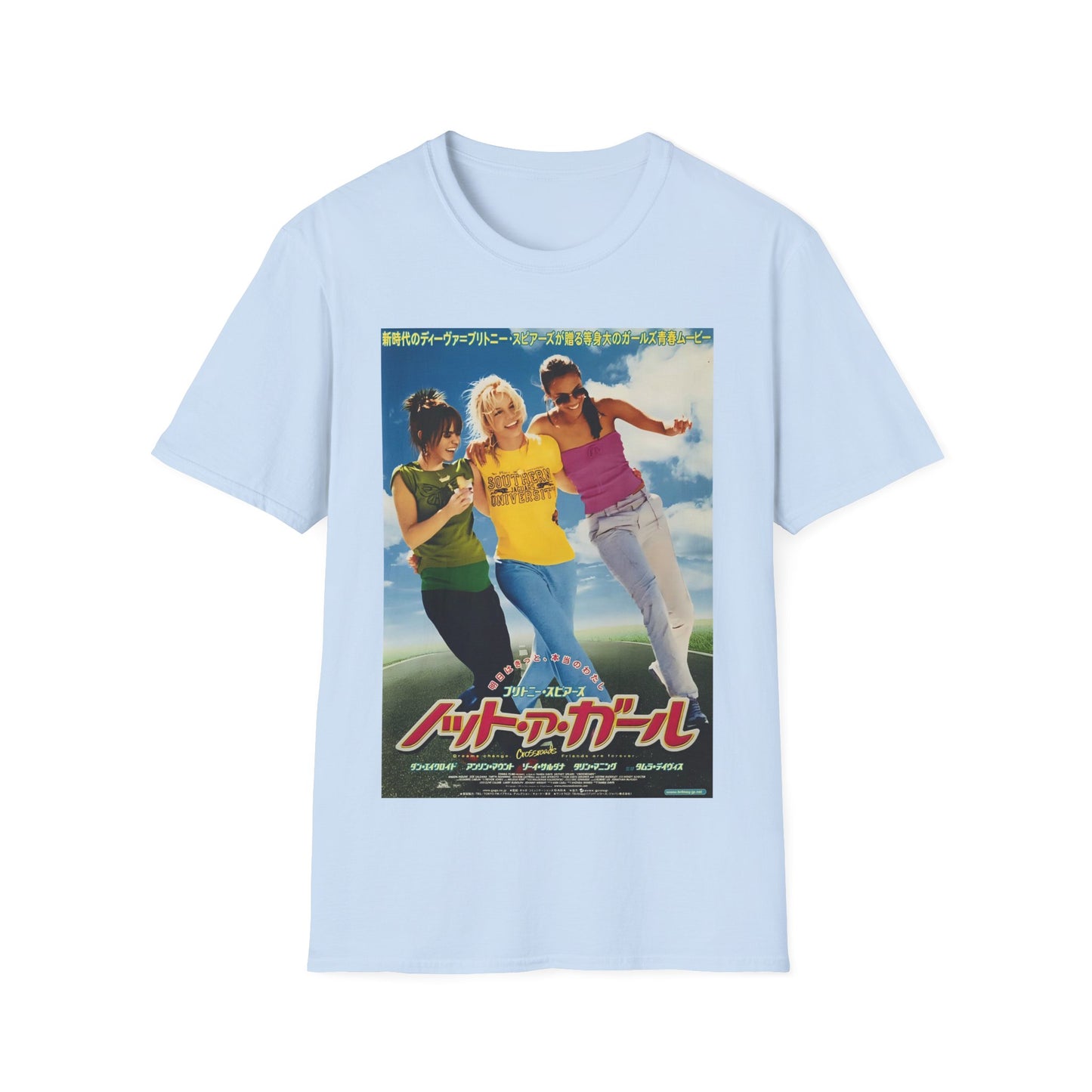 2002 japanese movie poster tshirt britney spears crossroads