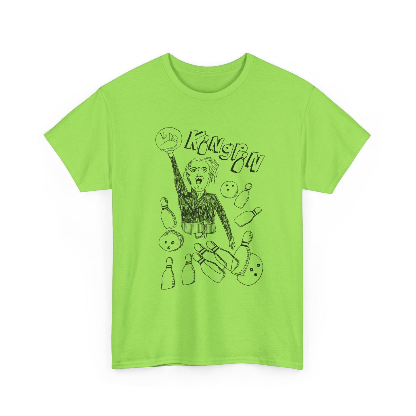 kingpin 1996 original drawing bill murray winning tshirt